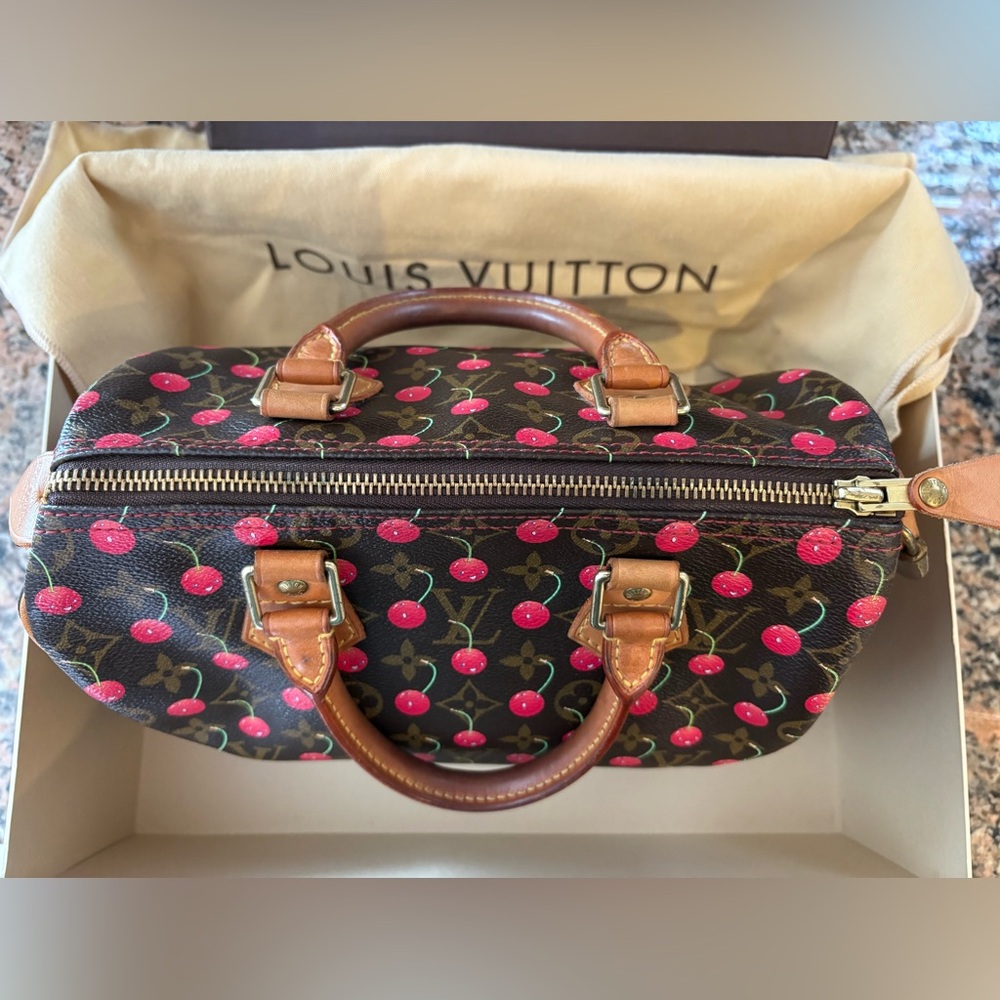 Louis Vuitton Monogram Cerises Speedy 25 - Picture 3 of 15